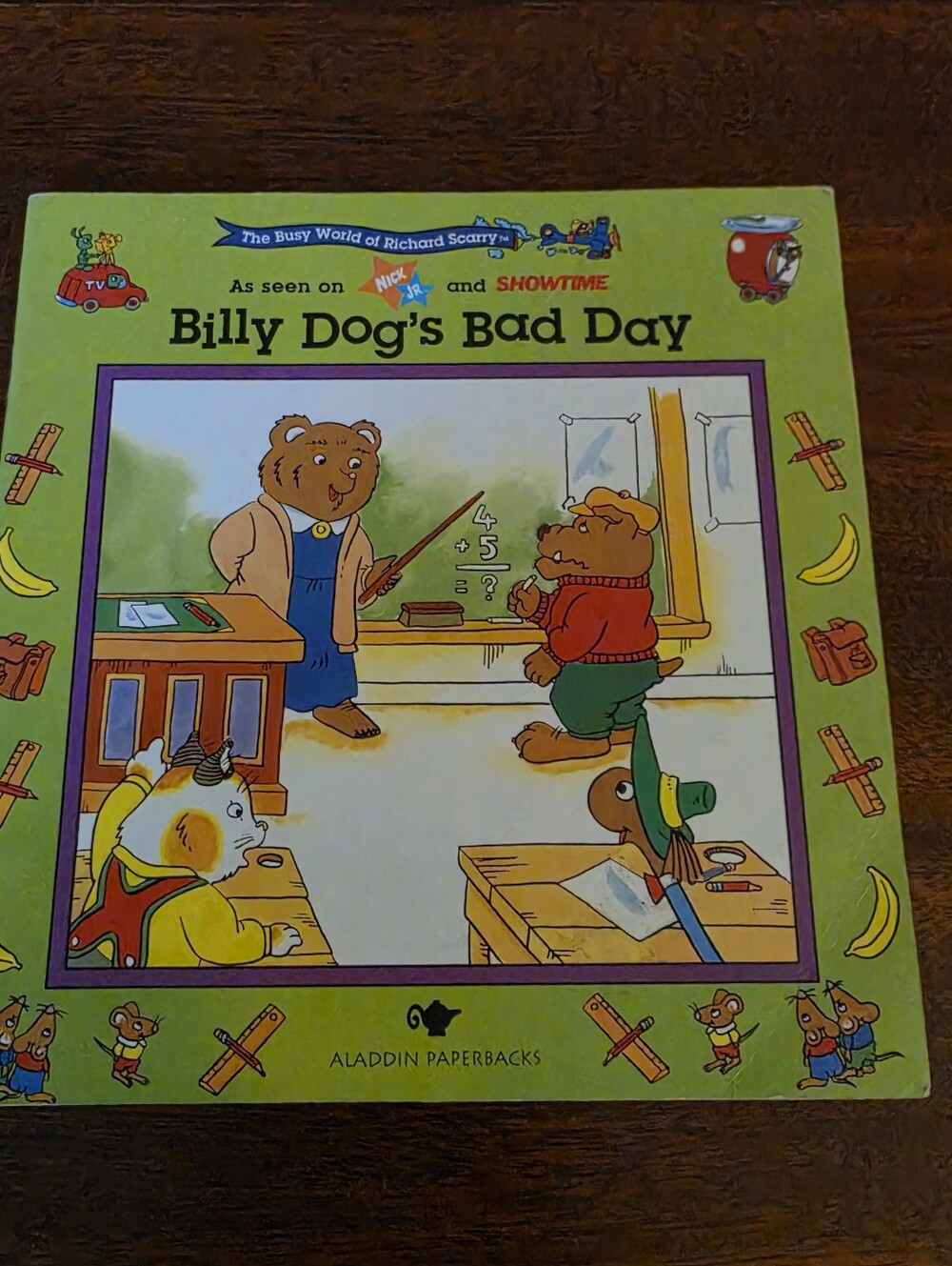 Busy World of Richard Scarry: Billy Dog's Bad Day Nick Jr Picture Book Paperback